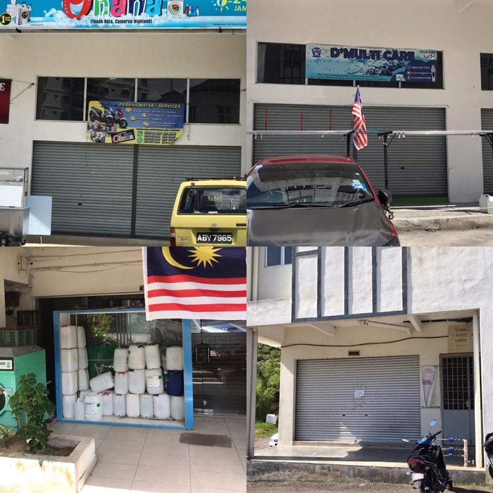PANTAUAN DOBI, KEDAI GUNTING DAN SOCIAL DISTANCING