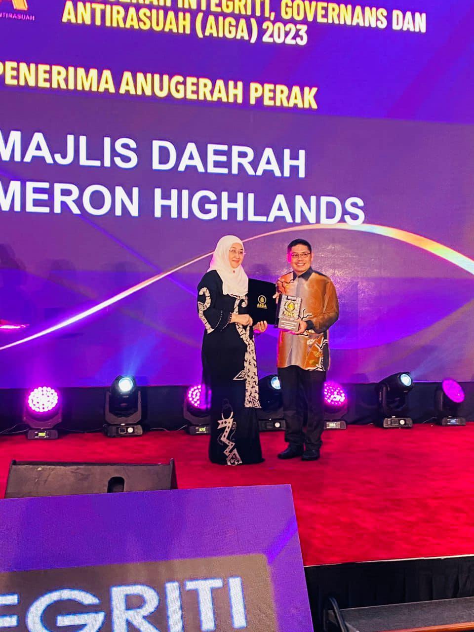 MAJLIS ANUGERAH INTEGRITI, GOVERNANS DAN ANTI RASUAH (AIGA)
