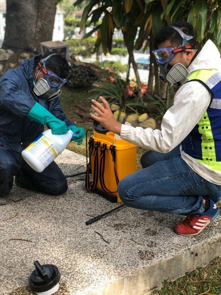 Jabatan Landskap MDCH membuat penyahkuman semua taman awam dan poket garden di daerah Cameron Highlands.