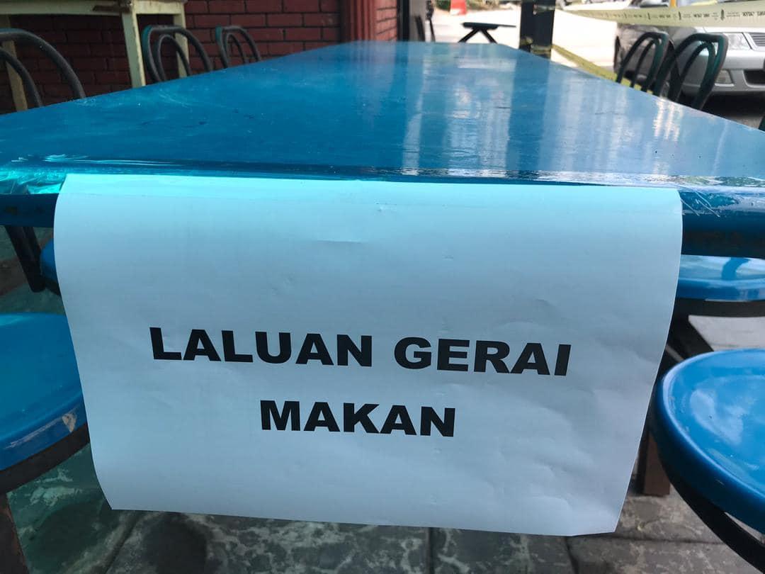 LALUAN PELANGGAN DI PASAR AWAM TANAH RATA