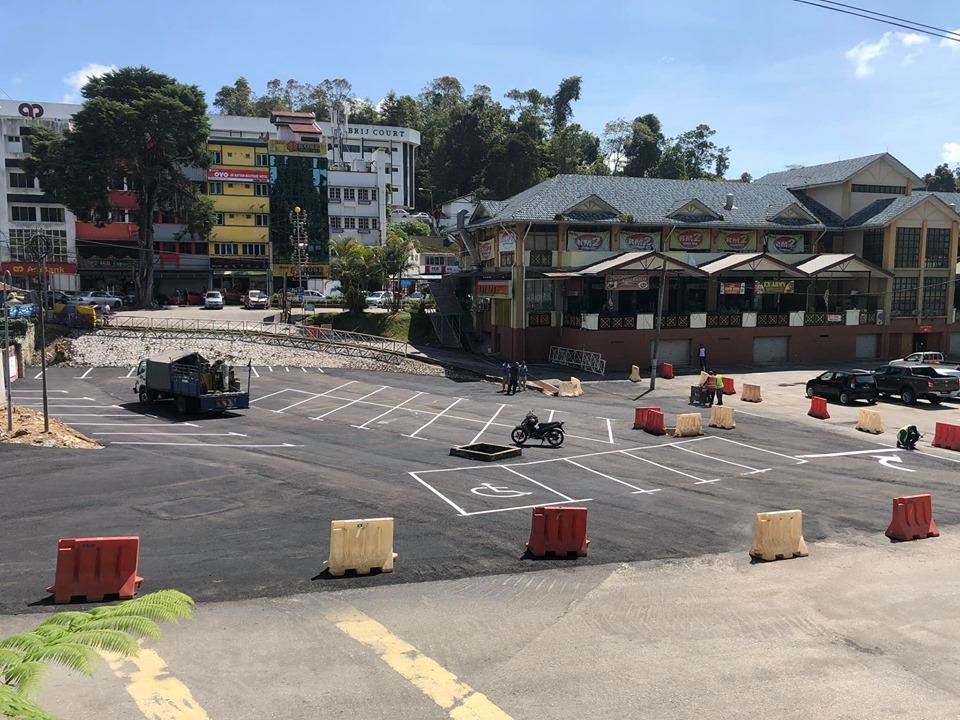 Kerja Kerja Menaiktaraf Tempat Letak Kereta Majlis Daerah Cameron Highlands Di Tanah Rata Official Portal Of Cameron Highlands District Council Mdch