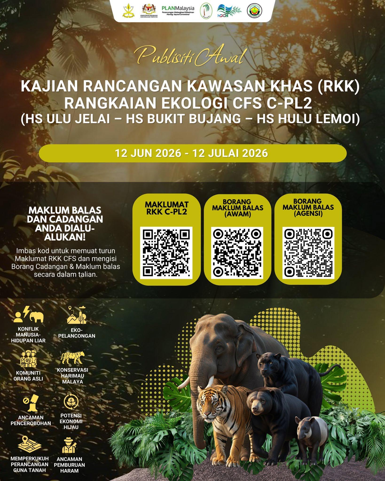 Kajian Rancangan Kawasan Khas Rangkaian Ekologi Central Forest Spine Kajian Rancangan Kawasan Khas Rangkaian Ekologi Central Forest Spine