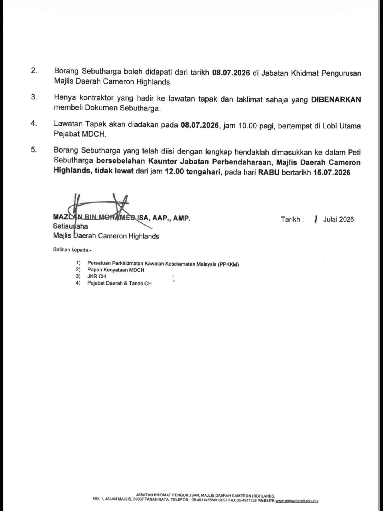 HEBAHAN NOTIS TAWARAN SEBUTHARGA (2) HEBAHAN NOTIS TAWARAN SEBUTHARGA (2)