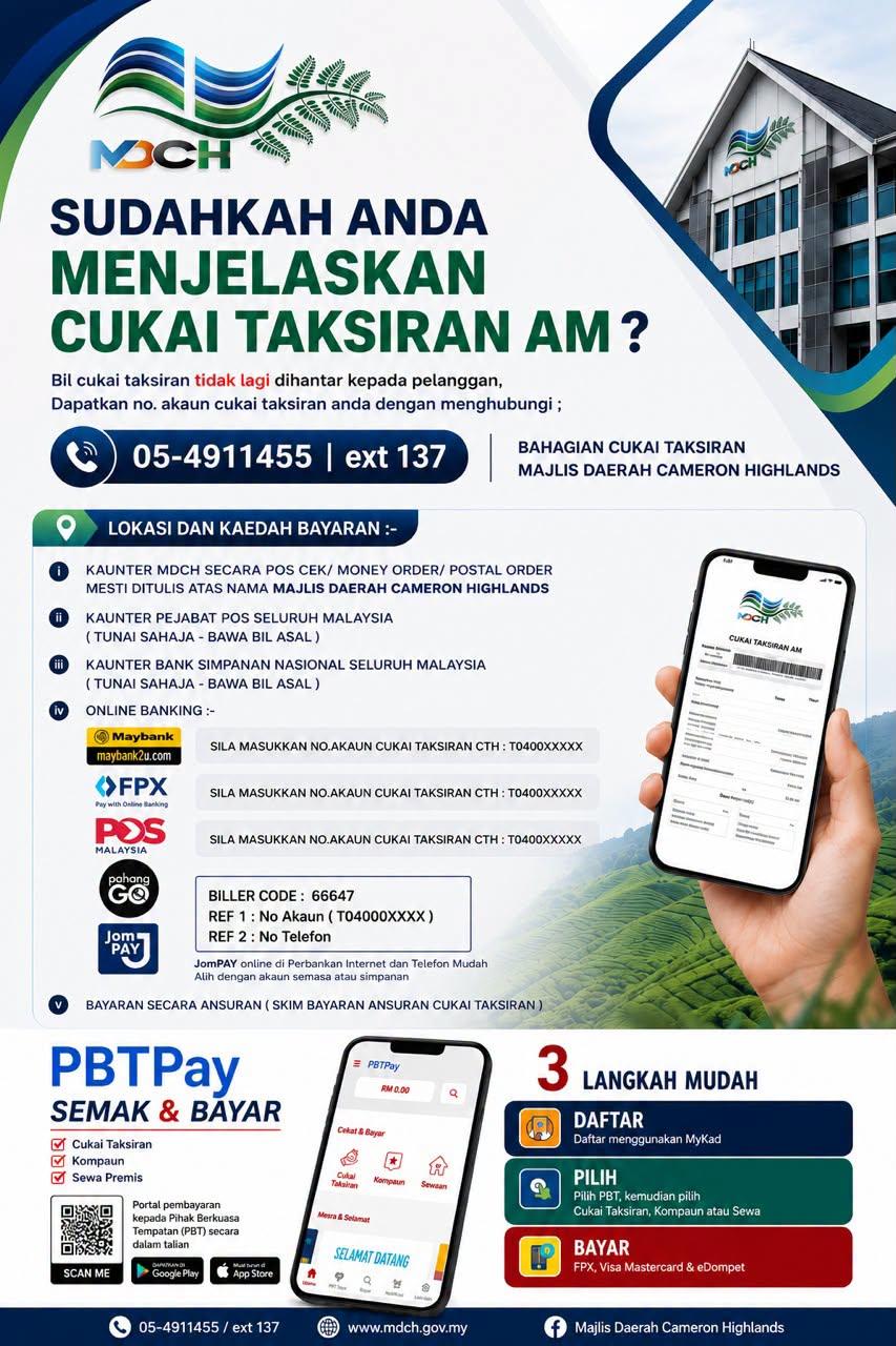 PERINGATAN PEMBAYARAN CUKAI TAKSIRAN PERINGATAN PEMBAYARAN CUKAI TAKSIRAN